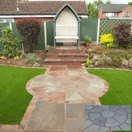 Classicstone™ Patio Stones - 2 Ring Circle Kit - Georgia