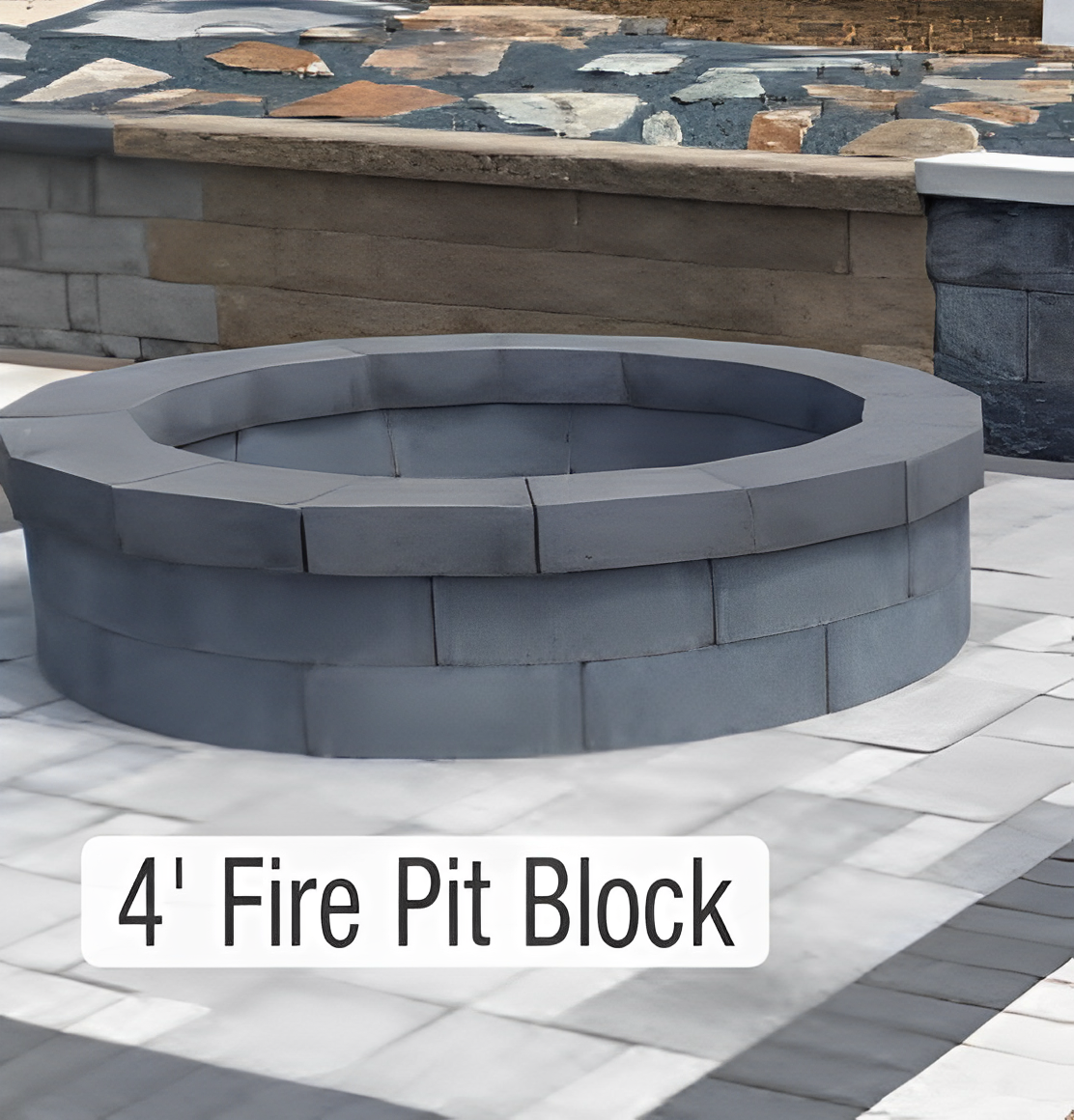 Modular Block Fire Pit Retaining Walls - Fire Pit Blocks - Get Up To 20% Off Retail At ...