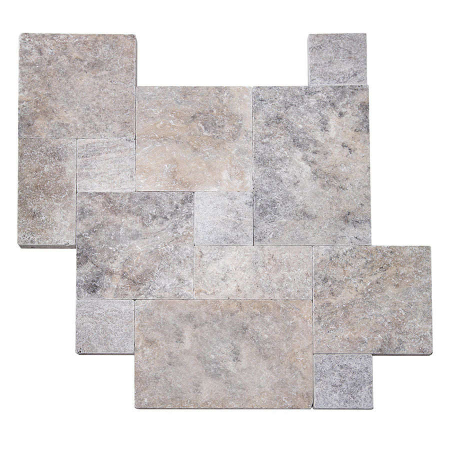 Travertine Pavers - 4" X 8" - Florida